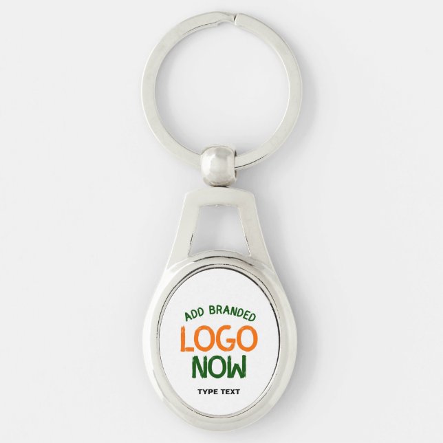 SIMPLE CONTEMPORARY CLEAN WHITE FASHIONABLE CLIENT KEYCHAIN (Front)