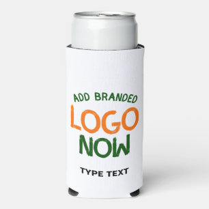 SIMPLE CONTEMPORARY CLEAN WHITE FASHIONABLE CLIENT SELTZER CAN COOLER