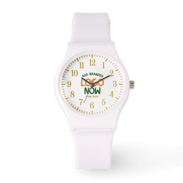 SIMPLE CONTEMPORARY CLEAN WHITE FASHIONABLE CLIENT WATCH