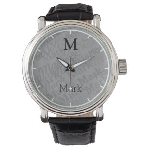 simple, cool and modern personalized watch