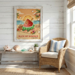 Simple cool colourful trendy modern minimalist  poster