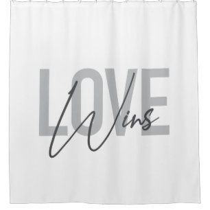 Simple, cool, urban, trendy, modern Love Wins