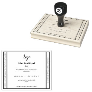 Simple Cottage Food Law Rubber Stamp