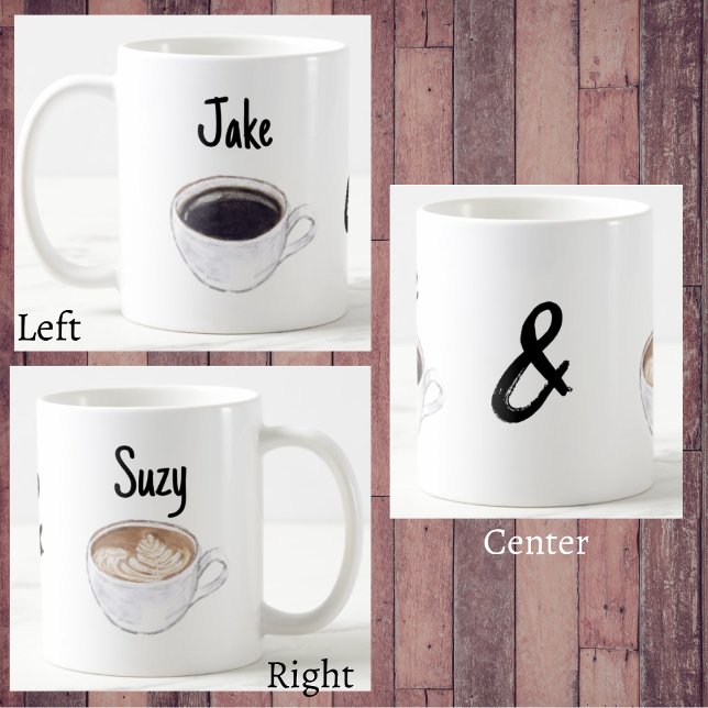 Simple Couple Coffee Lover  Mug (Creator Uploaded)