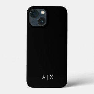 Simple Couple Name monogrammed iPhone 13 Mini Case