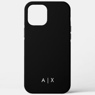 Simple Couple Name monogrammed iPhone 12 Pro Max Case