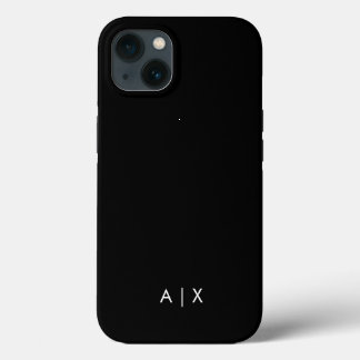 Simple Couple Name monogrammed iPhone 13 Case