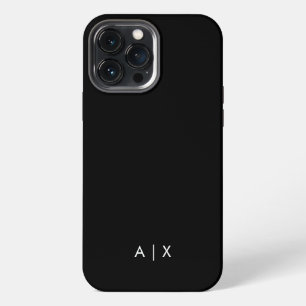 Simple Couple Name monogrammed iPhone 13 Pro Max Case