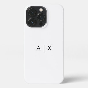 Simple Couple Name monogrammed iPhone 13 Pro Case