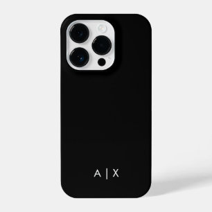 Simple Couple Name monogrammed iPhone 14 Pro Case
