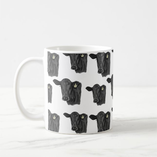 Simple Cows Coffee Mug (Left)