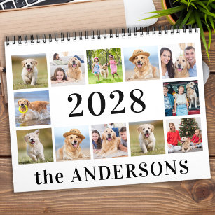 Simple Create Your Own Modern Personalized Photo Calendar