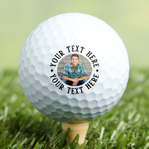 Simple Create Your Own Photo Golf Balls