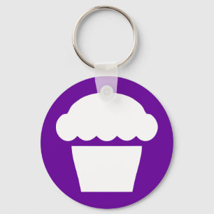 simple cupcake / muffin keychain