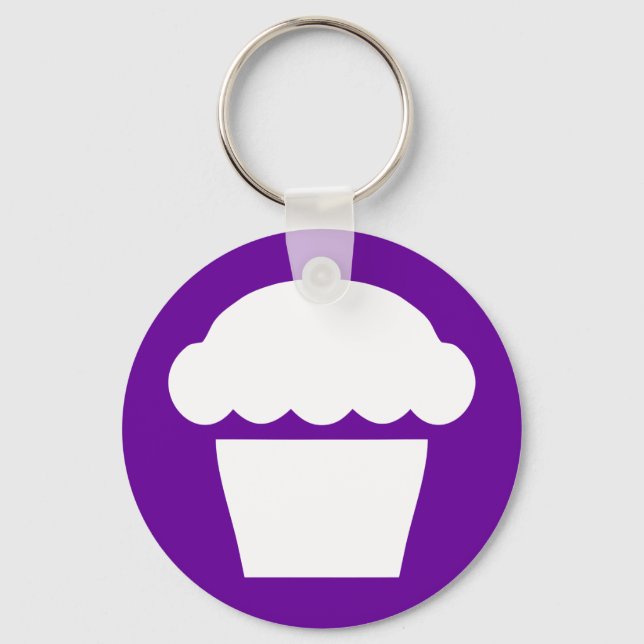 simple cupcake / muffin keychain (Front)
