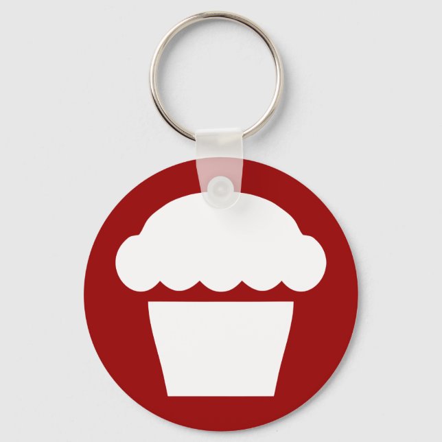 simple cupcake / muffin keychain (Front)