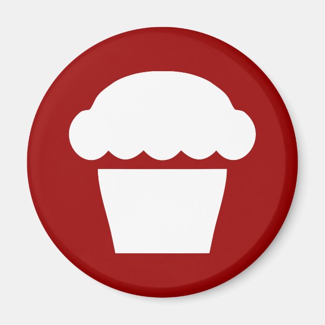 simple cupcake / muffin magnet (Front)