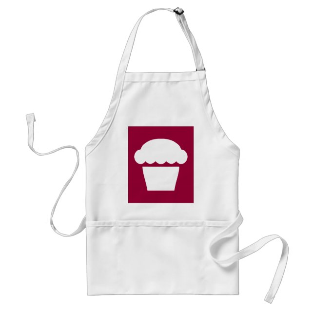 simple cupcake / muffin standard apron (Front)