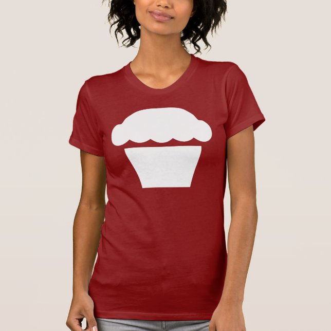 simple cupcake / muffin T-Shirt (Front)