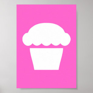 simple cupcake poster
