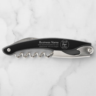 Simple Custom Business Logo  Corkscrew