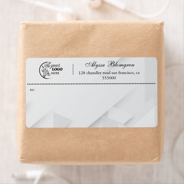 Simple Custom Business Shipping Labels (Insitu)