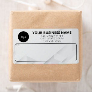 Simple Custom Business Shipping Labels