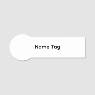 Simple Custom Classic Name Tag