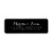 Simple Custom Colour Return Address Label