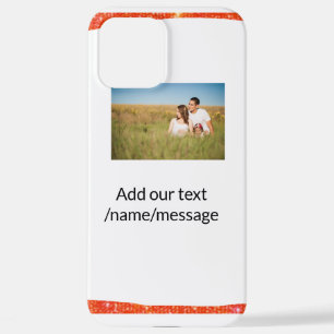 simple custom colourful add your photShower Curtai iPhone 12 Pro Max Case