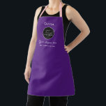 Simple Custom Company Logo personalized black Apro Apron<br><div class="desc">Simple Custom Company Logo personalized black Apron</div>