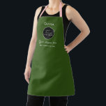 Simple Custom Company Logo personalized black Apro Apron<br><div class="desc">Simple Custom Company Logo personalized black Apron</div>