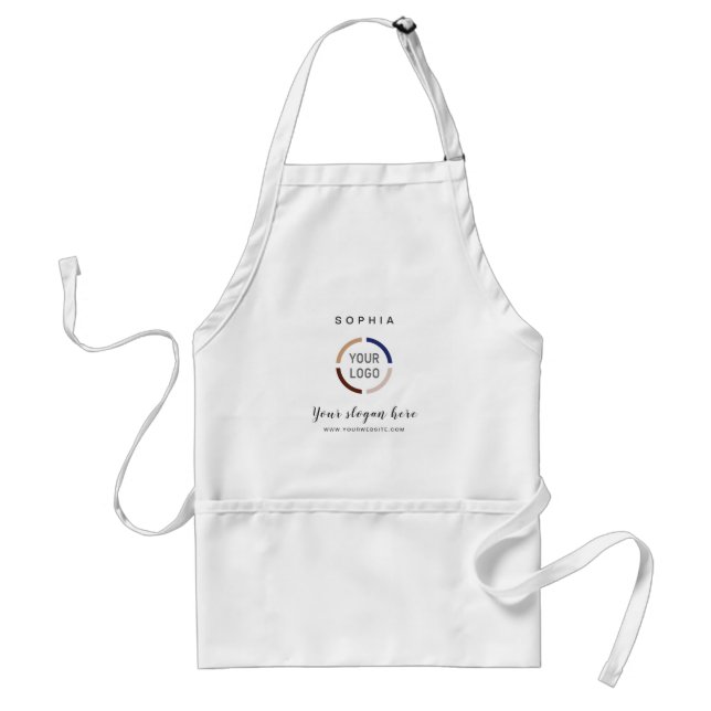 Simple Custom Company Logo personalized Standard Apron (Front)