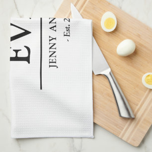 Simple Custom Design Best Mom Ever Mothers Gift Kitchen Towel