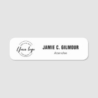 Simple custom Event attendee logo branded