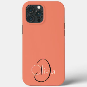 Simple Custom Initials  iPhone 13 Pro Max Case