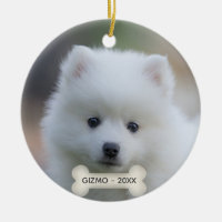 Simple Custom Japanese Spitz Dog Photo