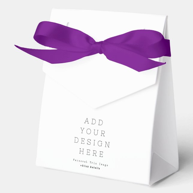  Simple Custom Large Tent Favour Box (Front)