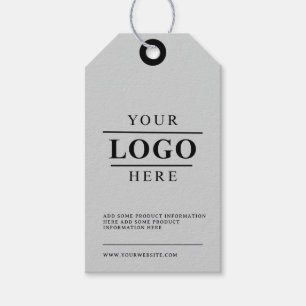Simple Custom Logo Clothing Hang Price Tag