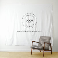 Simple Custom Logo website Company backdrop