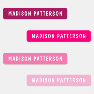 Simple Custom Modern Personalized Name Clothing