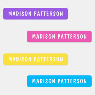 Simple Custom Modern Personalized Name Clothing