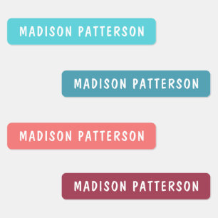 Simple Custom Modern Personalized Name Clothing