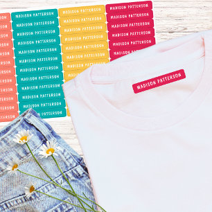 Simple Custom Modern Personalized Name Clothing