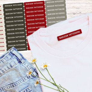 Simple Custom Modern Personalized Name Clothing