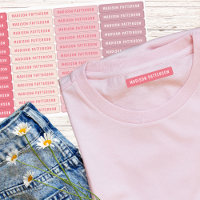 Simple Custom Modern Personalized Name Clothing