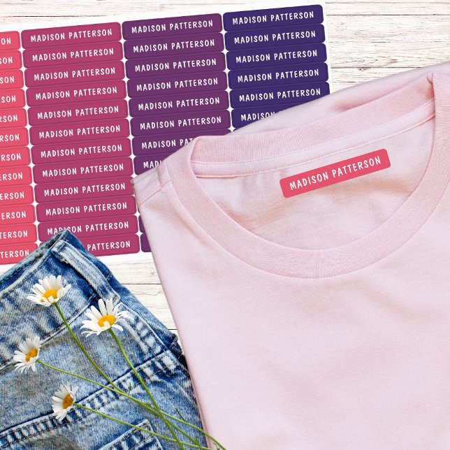 Simple Custom Modern Personalized Name Clothing (Creator Uploaded)