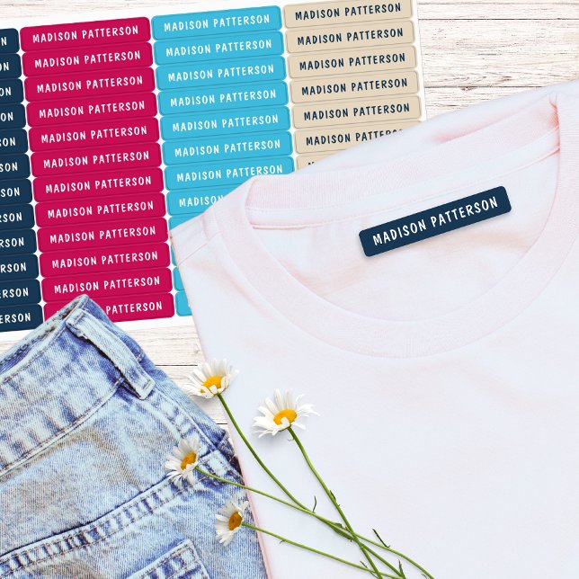 Simple Custom Modern Personalized Name Clothing (Creator Uploaded)