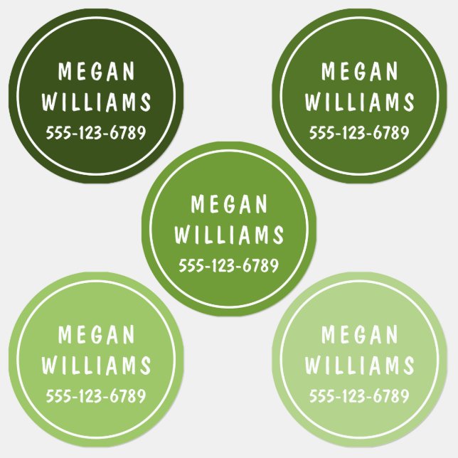 Simple Custom Modern Personalized Name Clothing (Group)