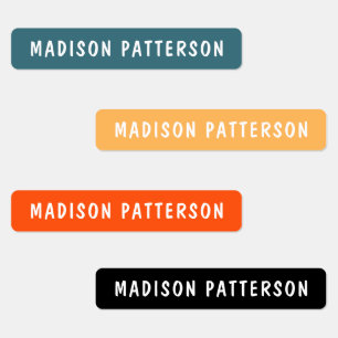 Simple Custom Modern Personalized Name Clothing